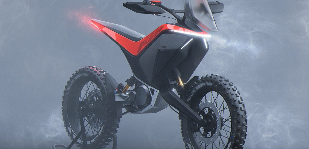 This KTM Light Adventure bike with detachable battery packs has got the looks
