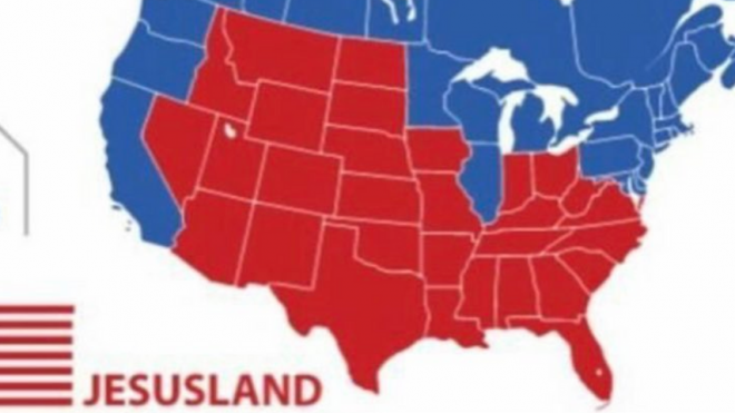 ‘Jesusland’ won’t be good for the Jews. But the ‘United States of Canada’ might be good for bagels.